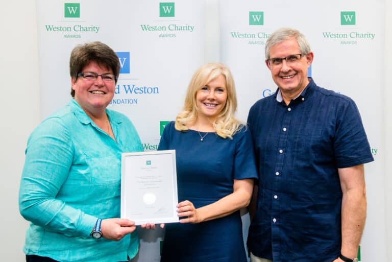 Proud to be a Manchester charity to win Garfield Weston Foundation award