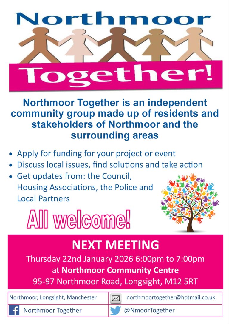 Next Week: Northmoor Together Meeting: Thursday 22nd January 2026