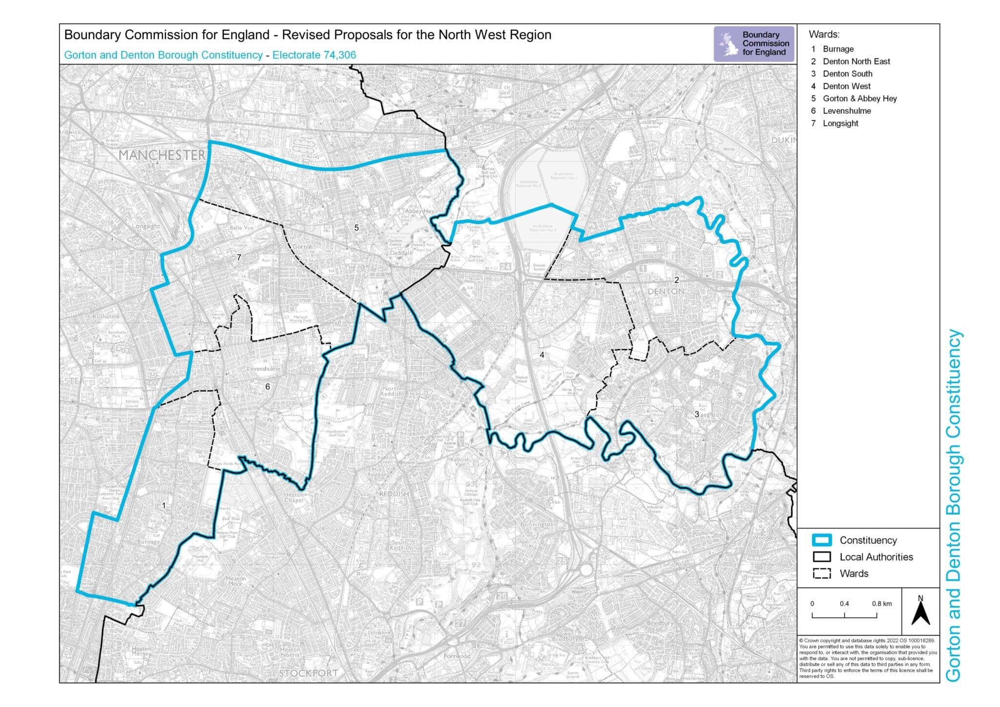 Gorton And Denton By Election Thursday 26th February 2026 Northmoor Map 1 2048x1448 