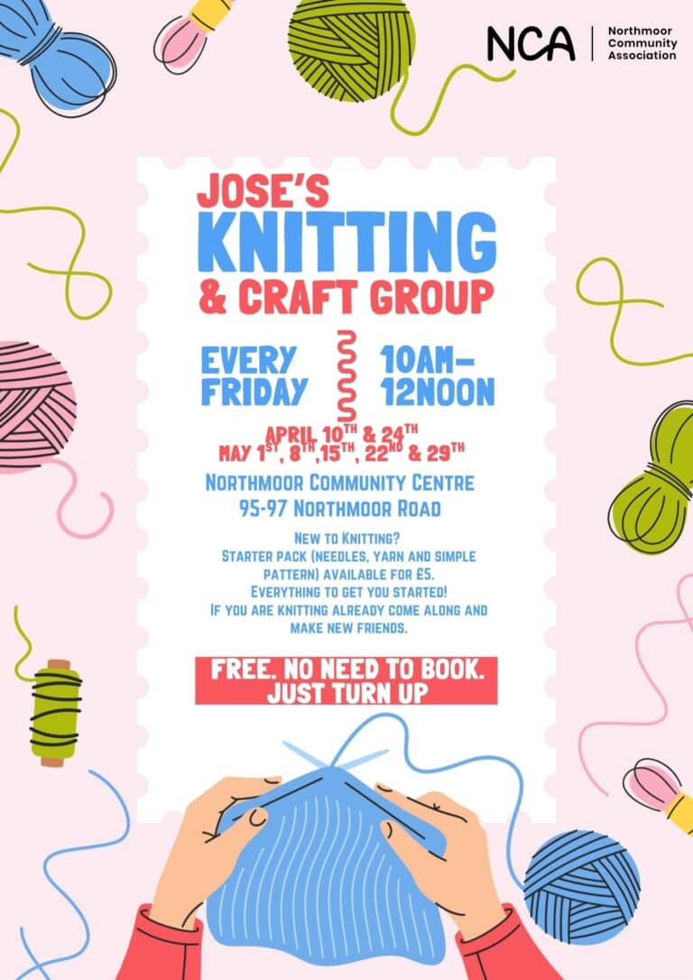 Jose’s Knitting and Craft Group April and May Dates