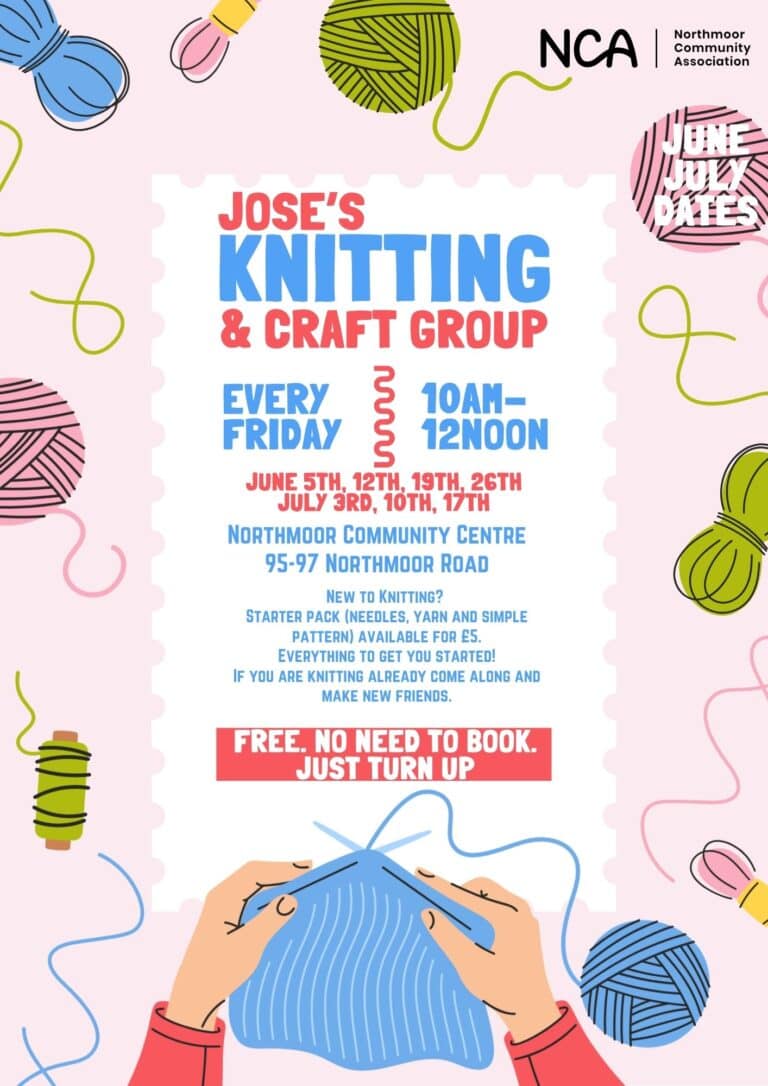 Jose’s Knitting and Craft Group: June and July Dates